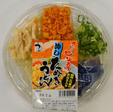 ピリ辛冷やし たぬきうどん ピリ辛冷やし たぬきうどん